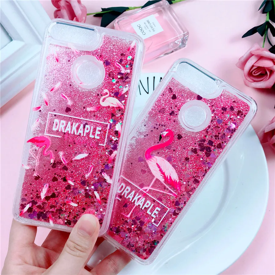 

Y9 2018 Flamingo Case on for Huawei Y5 Y7 Y9 Y6 Prime 2018 Cover on Huawei Y 6 7 5 9 2018 Fundas Soft Liquid Dynamic Phone Cases