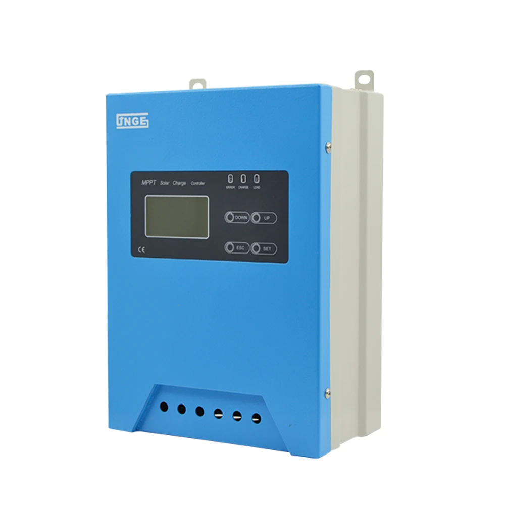 

12V 24V 48V MPPT Solar Charge Controller Digital Solar Panel Battery Charging Regulator LCD Display Negative Grounded