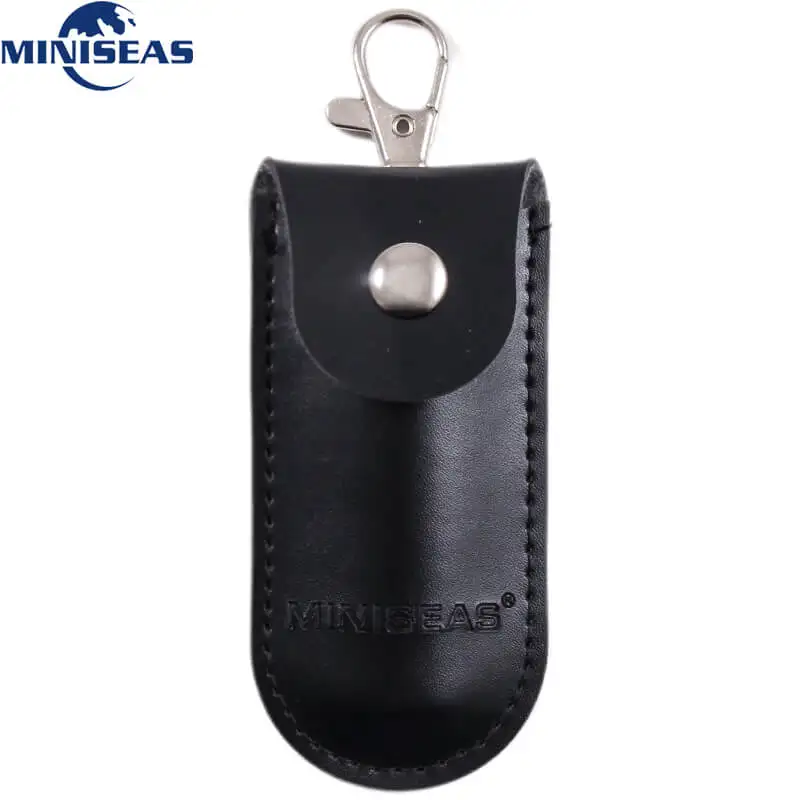 MIniseas 2 цвета портативный брелок для ключей пакеты для usb флэш-накопителя - Цвет: Черный