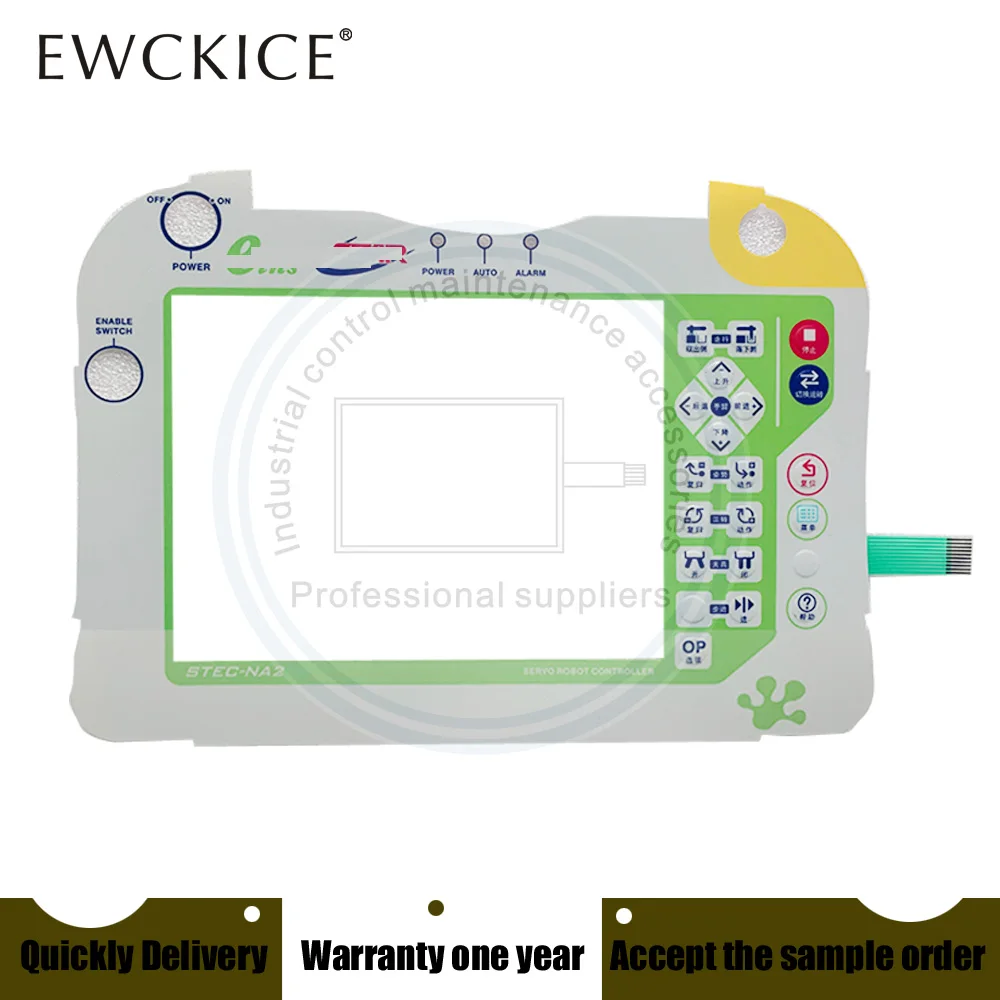 Hmi Stec Na2 Plc Touch Screen e Membrana Teclado Novo - Imagem 5