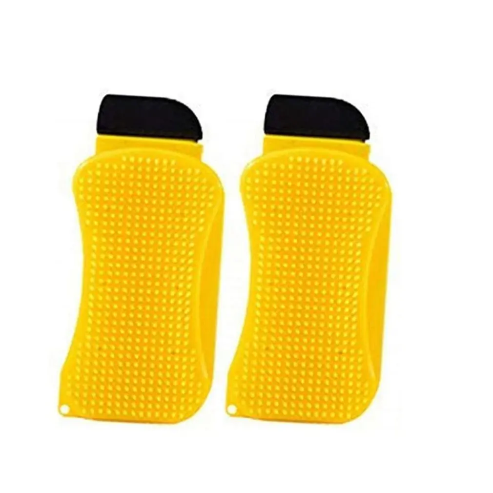 

3-In-1 Kitchen Multifunctional Silicone Brush Double-Sided Dish Cloth Oil-Free Scouring Pad Pot Washing Brush Cleaning Cloth