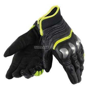 

Motorbike Motocross MTB Bike Offroad Mountain Bicycle Street Moto Riding Gloves X-Strike Leather Gloves Mens