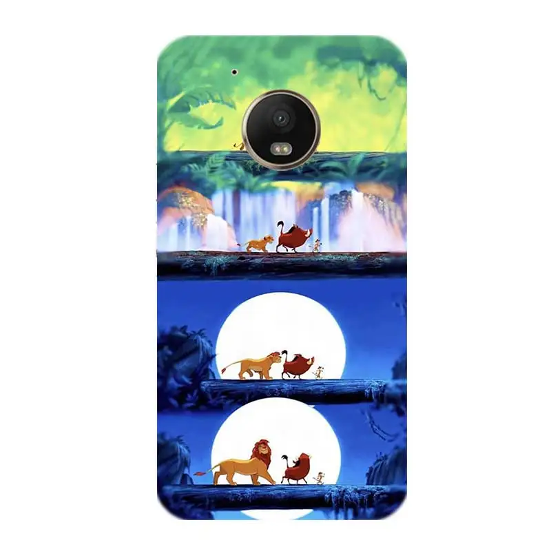 Мягкий резиновый Чехол Simba с изображением короля льва ривердейла для Motorola Moto G7 power G6 G5 G5S E4 E5 Plus G4 Play Cover