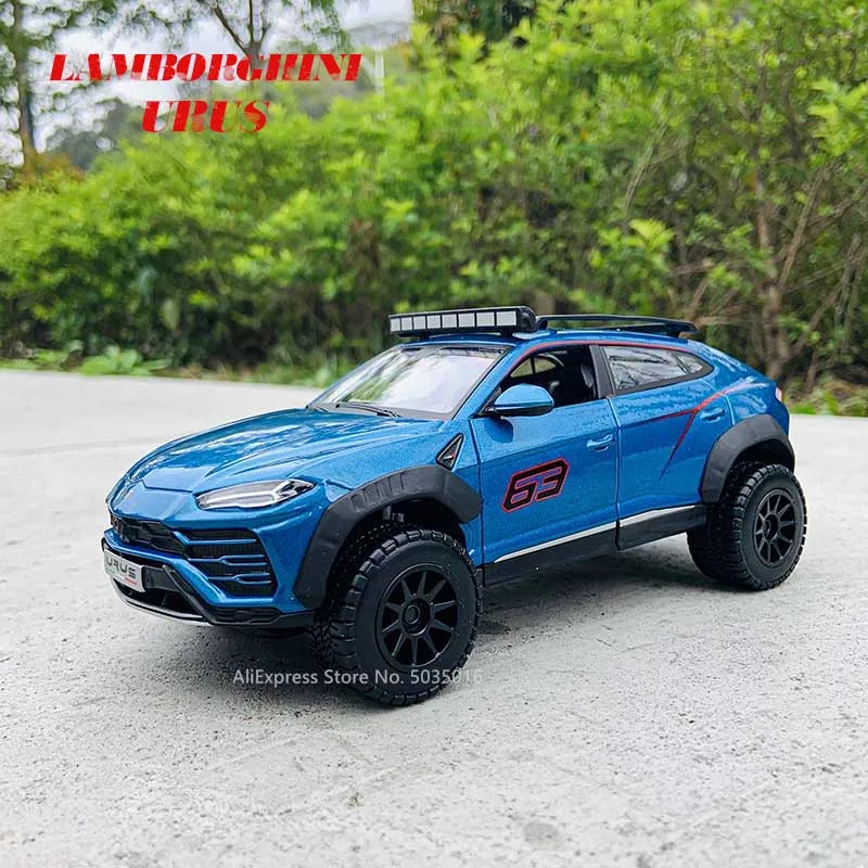 Lamborghini Urus マイスト 1/20 Amazon.com: Maisto Lamborghini Urus #63 with Roof Rack Blue