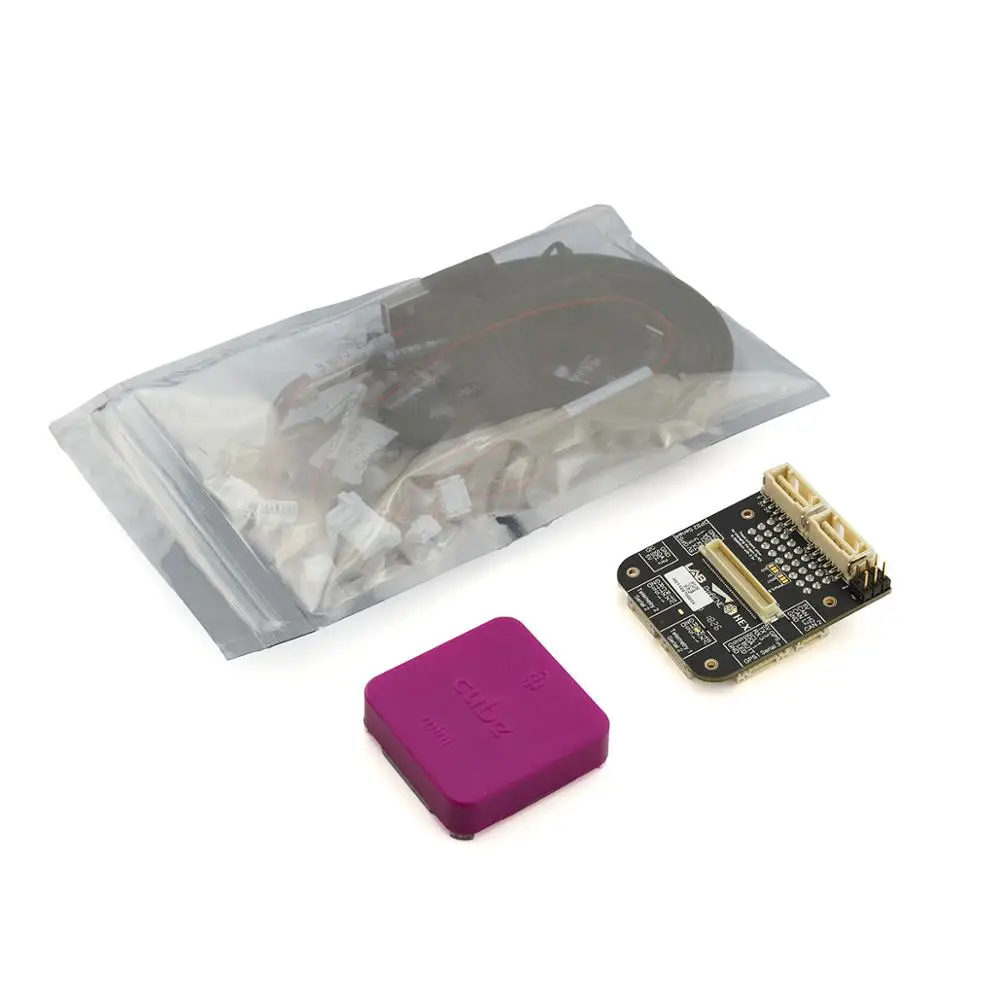Pixhawk2 мини куб фиолетовый с переносной платой и кабелем для радиоуправляемого