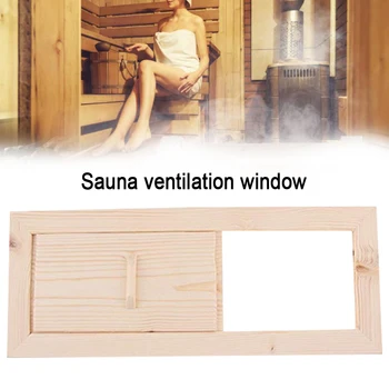 

Smooth Grille Ventilation Easy Install Steam Room Home Shutter Window Accessories Summer Bath Sliding Practical Sauna Air Vent
