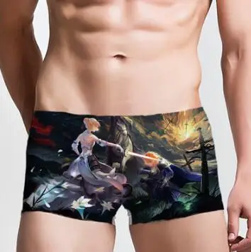Fate Grand Order FGO мужские трусы для мальчиков, FGO Мужское нижнее белье, боксеры, трусы, подарок - Цвет: STYLE13