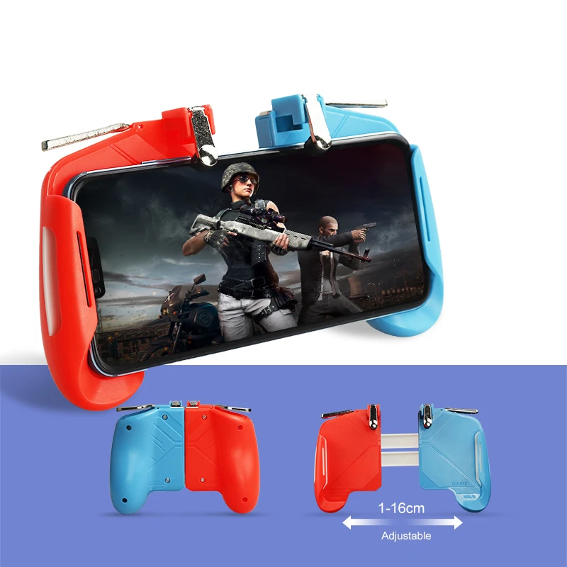  AK16 Pubg Mobile Gamepad Pubg Controller for Phone L1R1 Grip with Joystick/Trigger L1r1 Pubg Fire B