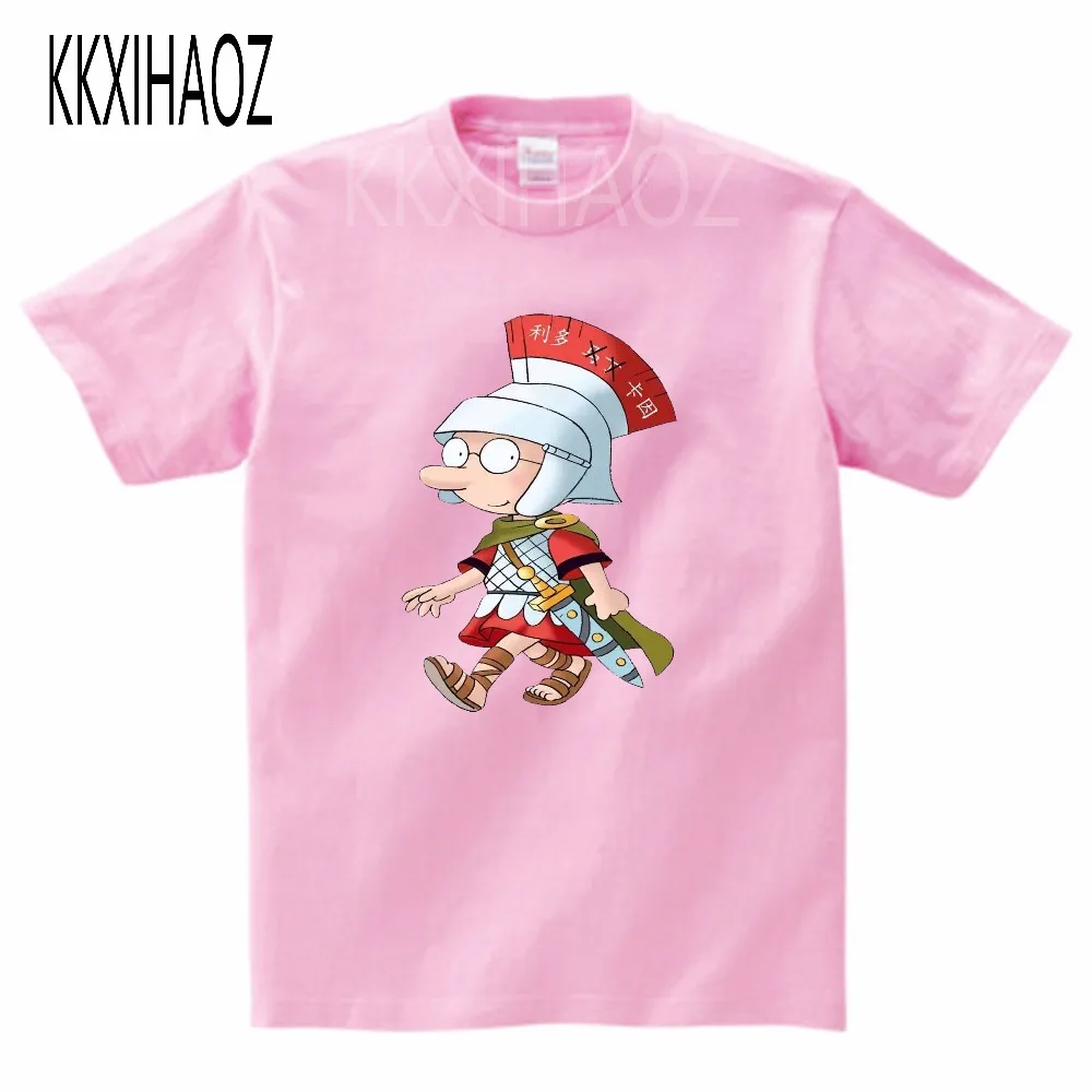Детская футболка с короткими рукавами и принтом с героями мультфильмов футболка с героями мультфильмов для мальчиков и девочек Повседневная хлопковая футболка