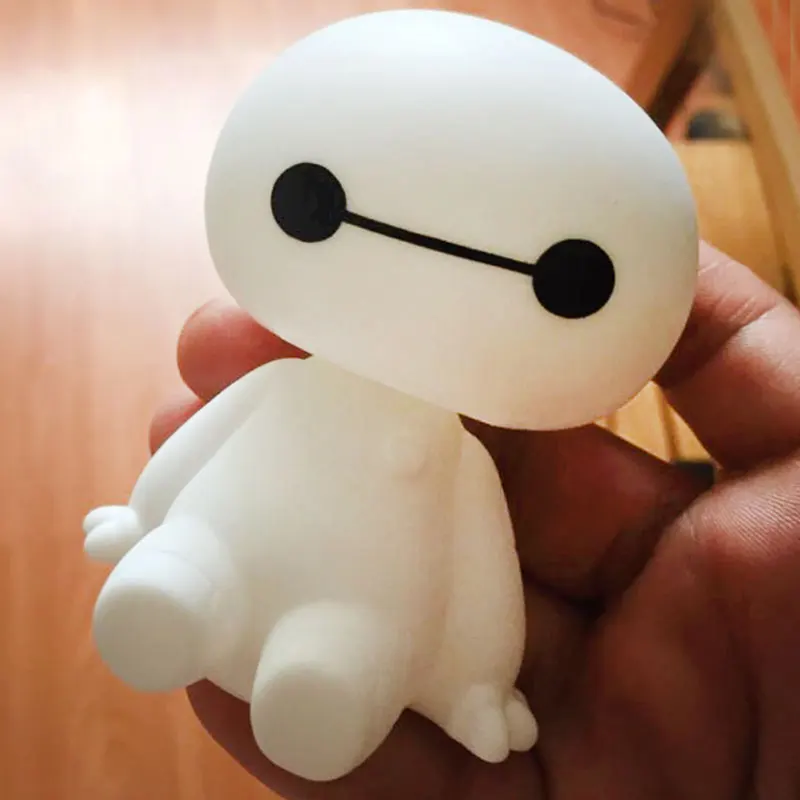 Робот Baymax с милой виброголовкой украшение автомобиля аксессуары подарок