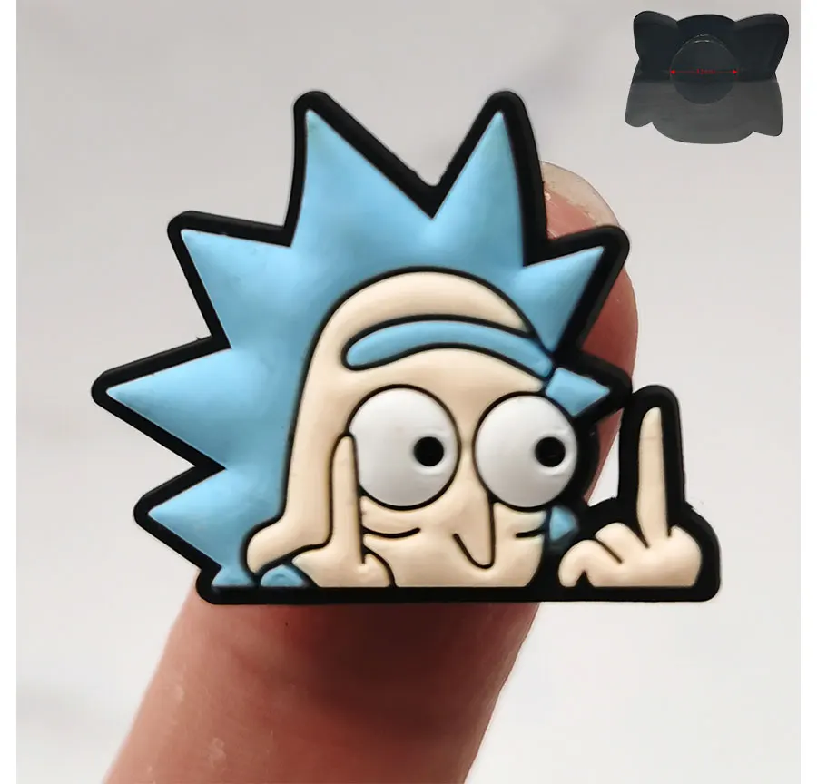 1Pcs Cartoon Characters Letters Icon PVC Shoe Charms Sandals Accessories Garden Shoe Decorations For Croc Jibz Kids Party Gift