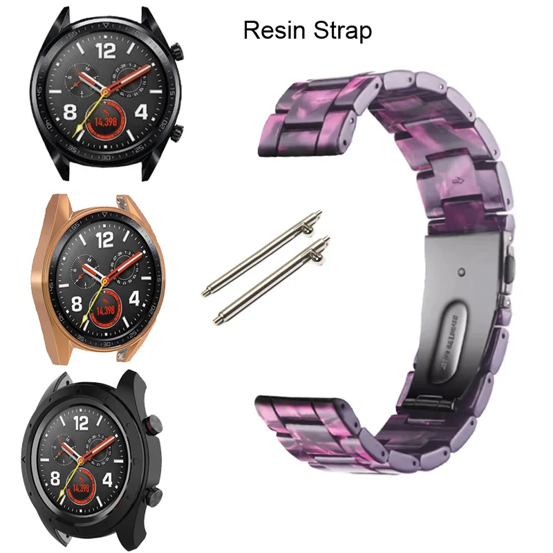 22 мм браслет ремешок для часов для huawei Watch GT 2 Pro 2 Classic Active 46 мм Honor Dream Magic ремешок для часов умные часы с полимерными ремешками