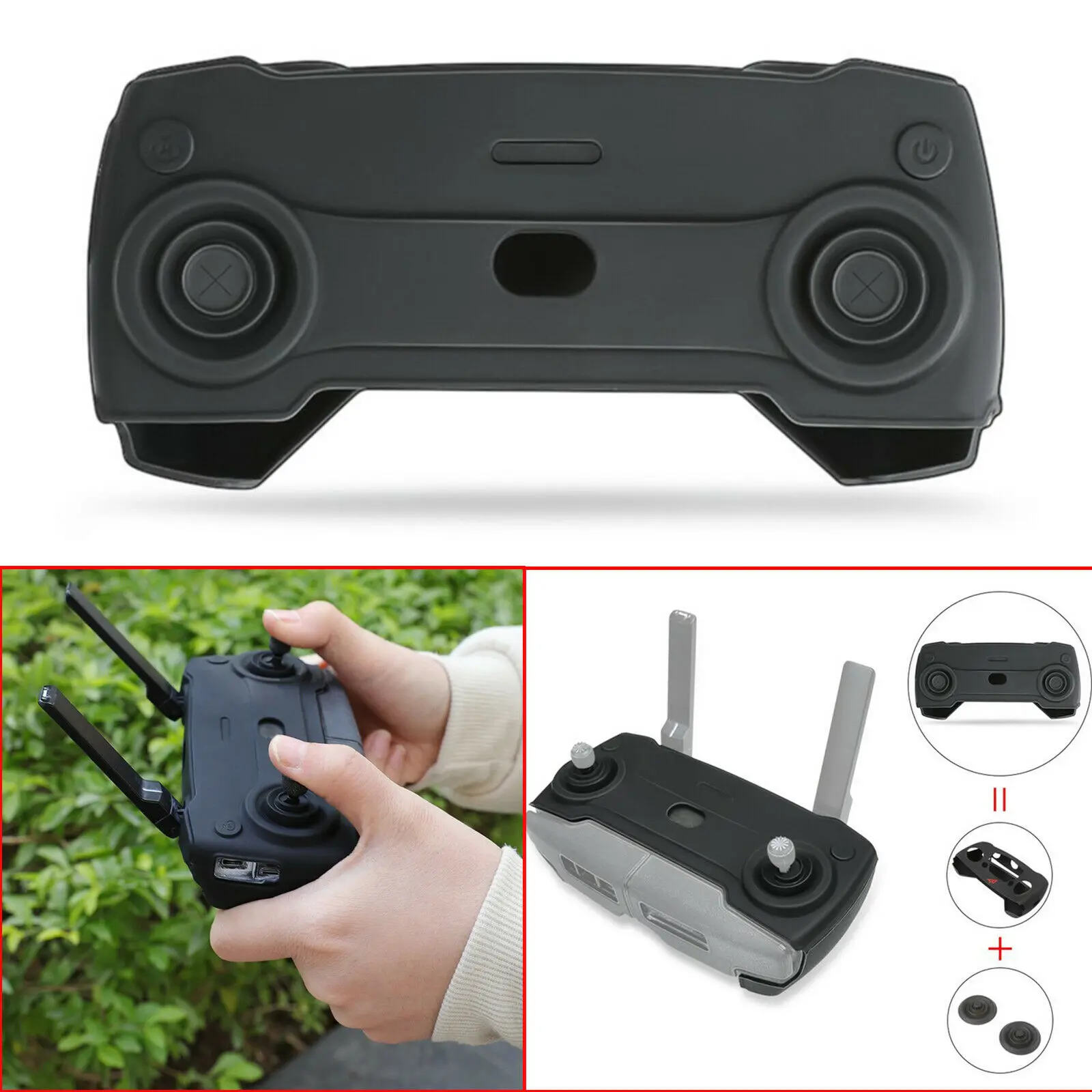 Подходит для DJI Mavic Mini пульт дистанционного управления силиконовый чехол Защитный чехол для DJI Mavic Mini Drone