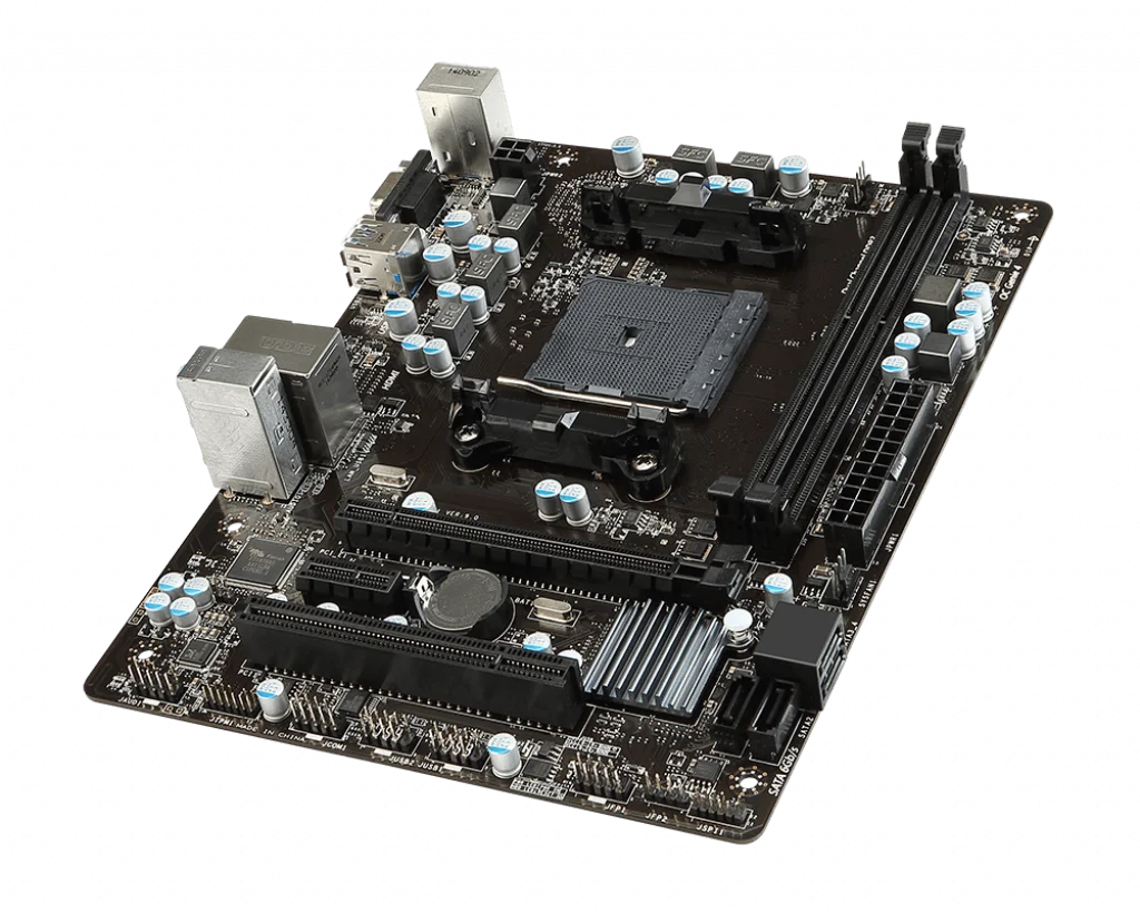 Новая материнская плата msi A68HM-E33 процессором amd socket FM2+ 2xddr3 памятью SATAIII ssd USB 3,0 HDMI+ VGA PCI-E X16, материнская плата для рабочего стола