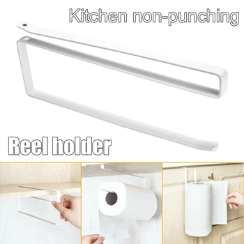

Bathroom Roll Toilet Paper Holder Paper Towel Rack Tissue Holder Hanging Cabinet Free Punching Utensils Kitchen Shelf
