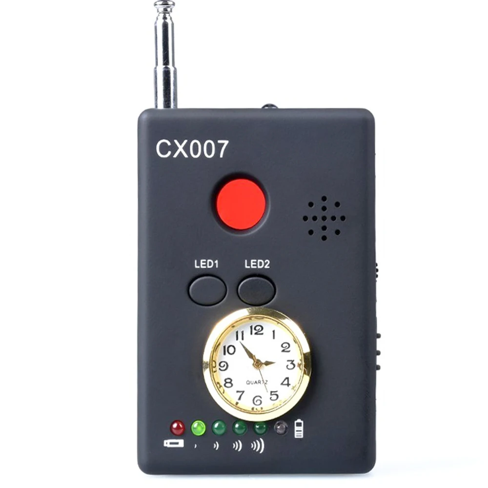 CX007 полный диапазон частоты детектор многофункциональный сигнал камеры телефон GSM gps WiFi ошибка RF детектор искатель