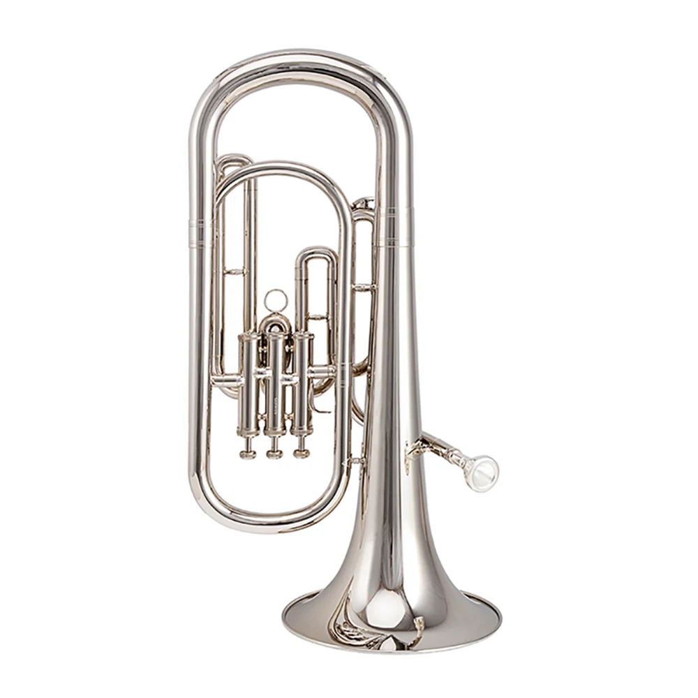 Euphonium B плоский три вертикальный ключ тенор Горн Холдинг труба латунные