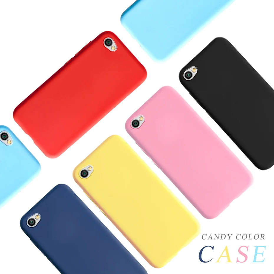 

for Xiaomi Redmi Note 5a Case 5.5 inch 2G+16G Silicone Soft TPU Colorful Phone Cover for Xiaomi Redmi Note 5a Case Funda Bumper