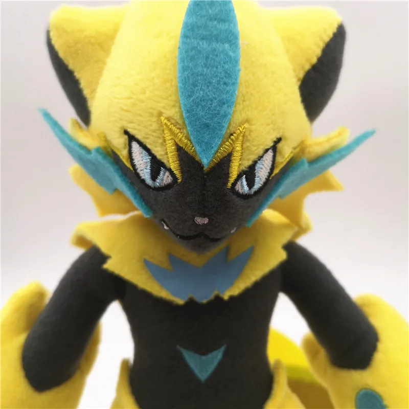 Takara Tomy Япония покемон аниме Карманный Монстр Zeraora животное кукла Peluche чучела Детская плюшевая игрушка день рождения рождественские подарки
