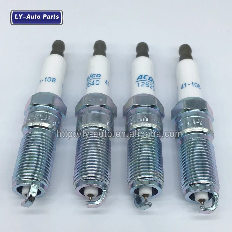 4 шт. иридиевая Свеча зажигания 41-108 для Chevrolet Captiva Buick GMC 2.4L 41108