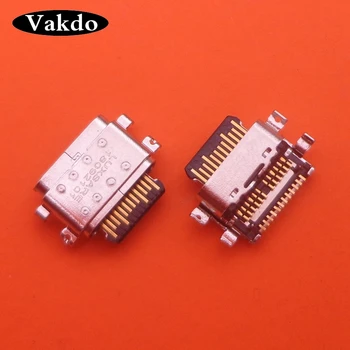 

2pcs For BlackBerry KEYtwo KEY2 Replacement dock plug Micro mini USB jack DC Charging Socket Port Connector repair parts