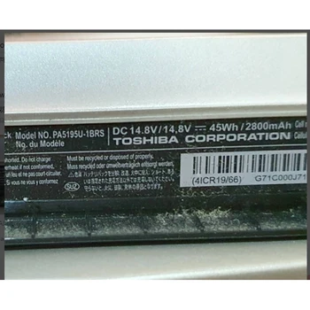 

Toshiba DC 14.8V 2800mAH 4ICR19/66 battery PA5195U-1BRS