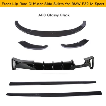 

F32 Bodykit for BMW 4 Series F32 M-tech M-sport 2014 - 2019 Car Front Bumper Lip Rear Diffuser Side Skirt Gloss / Matte Black