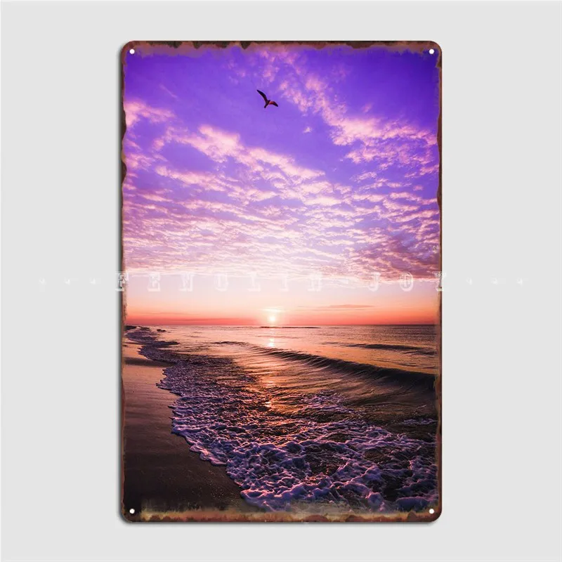 

Sunrise Poster Metal Plaque Cinema Living Room Mural Classic Plaques Tin Sign Posters