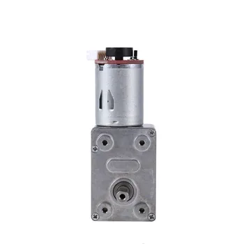 

DC Motor High Torque Geared Reduction Motor with Encoder Srong Self-locking 100RPM/40RPM/30RPM/20RPM/10RPM