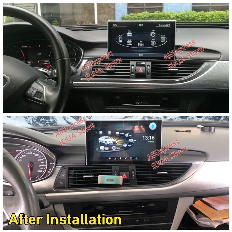 US $499.80 Android 90 8 Core 2 32gb Car Multimedia Player For Audi A6