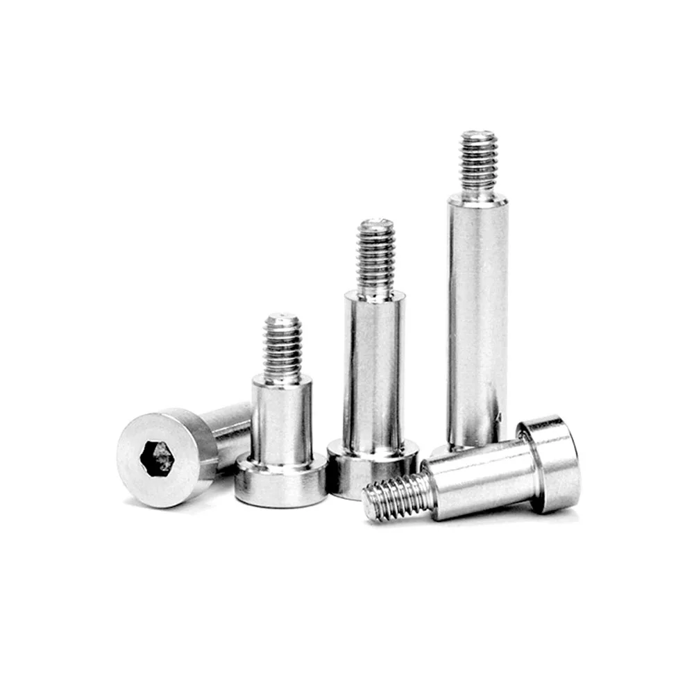 M2M2.5 M3 M4 M5 M6 M8 M10 M12 A2 Stainless Steel Hex Hexagon Socket Cap Head Shoulder Roller Bearing Stuff Screw Allen Bolt 1pc hexagon socket head bolt,hex socket screw,hexagon socket screw,hexagon socket head screw,stainless steel screw