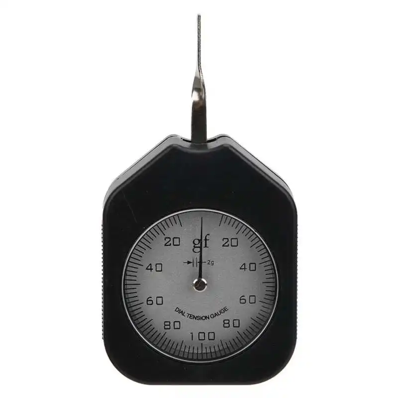Dial Tension Gauge Tension Tester Meter Tensionmeter with Max Tension Measuring Value 150g 