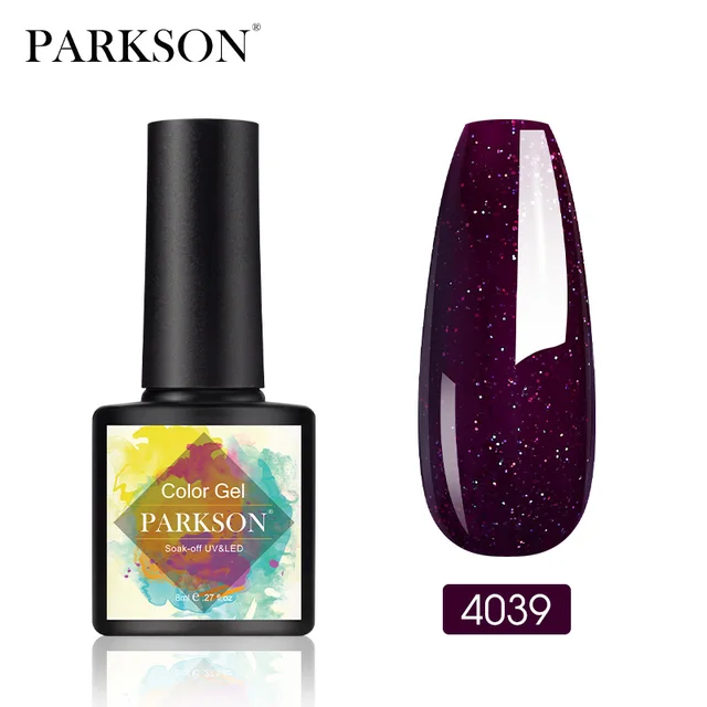 Parkson No Wipe Top Coat Base Coat Nail Gel polish Design Enhancer Varnish Semi Permanent Soak Off UV LED Nail Art Tool 4039