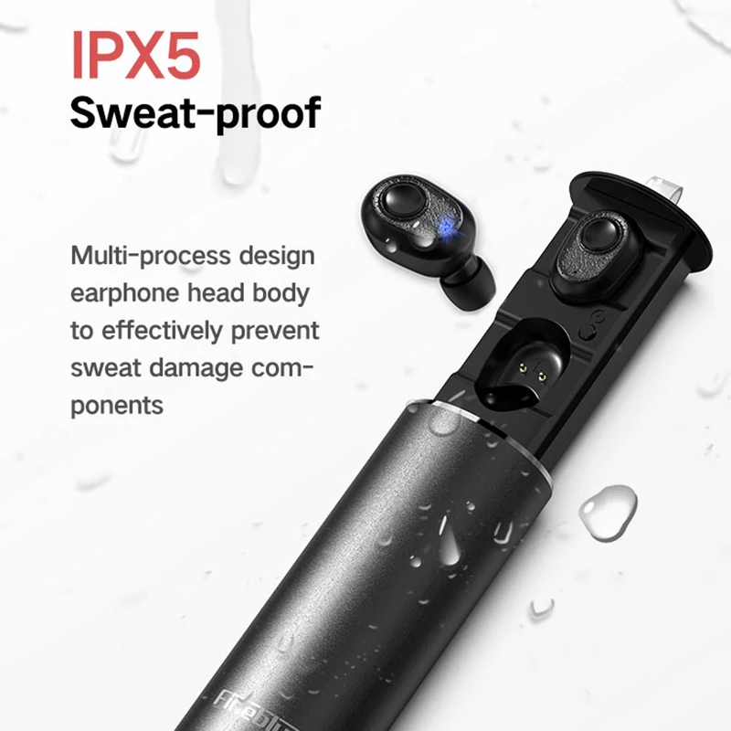 Fineblue X9Plus TWS Bluetooth 5,0 наушники беспроводные маленькие наушники 3D стерео для телефона Спорт с микрофоном водонепроницаемый