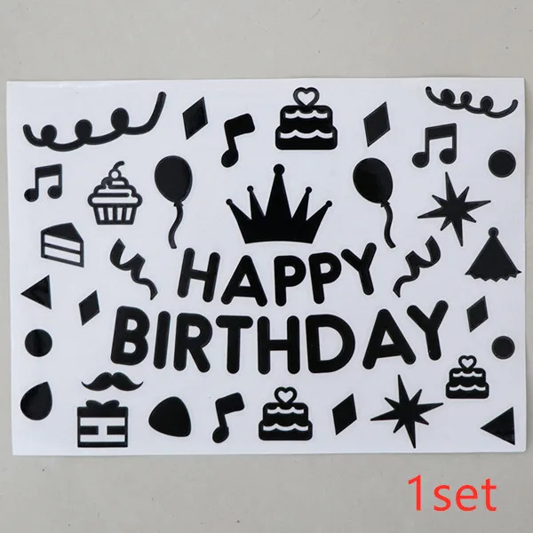1pc party decoration black gold digital confetti mesh 4d balloon baby 2 years old birthday theme party decoration - Цвет: as picture