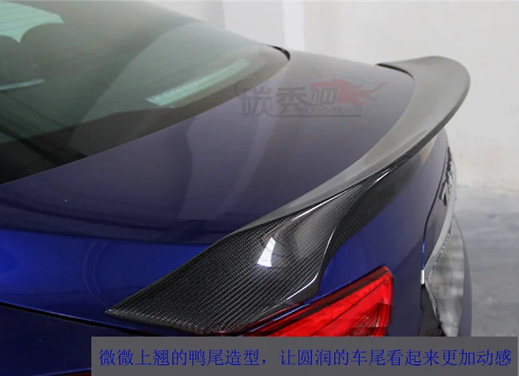 Подходит для Maserati Ghibli спойлер из углеродного волокна