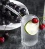 Paille à Smoothie en verre de 20cm, pailles à boire transparentes réutilisables pour Smoothie Milkshakes, paille écologique pour verres à boissons ► Photo 3/6