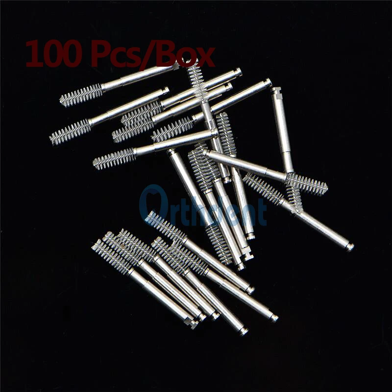 100 Pcs/Box Dental Root Canal Cleaning Brush Saliva Ejector Suction Tube for Lab Flat Pointed Head Dentistry Tool | Красота и