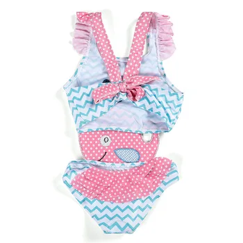 

1Y-6Y Kids Swimwear Baby Girls Swimsuits Bowknot One-Piece Jumpsuits Bathing Suits Summer Toddler Children Beachwear Lovely Hot