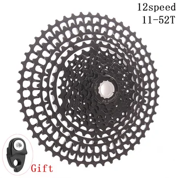 

12 Speed Cassette flywheel 11-52T Flywheel Ultralight Black Aluminum alloy