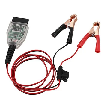 

Compact automotive accessories portable LED display off the OBD battery backup diagnostic tool for electric vehicles