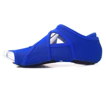 Женские нескользящие носки для йоги, женские дышащие спортивные носки с половинным носком, балетные танцевальные носки, X85