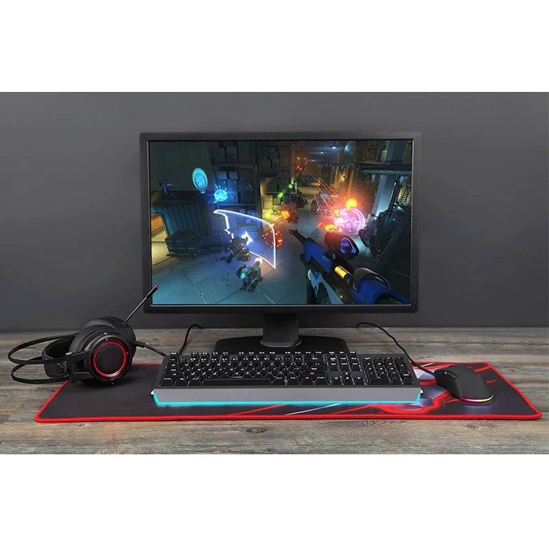 

USB Wired Mechanical Keyboards with RGB Backlit 104Keys Gaming Keypad for PC Computer SP99