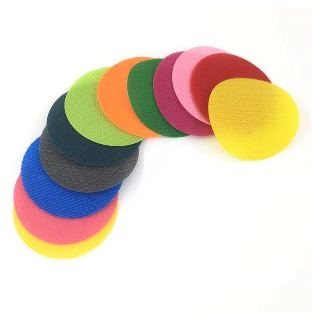 

30pcs Reusable Spot Sit Markers for Carpet Floor Spots for Classroom Kids and Teachers