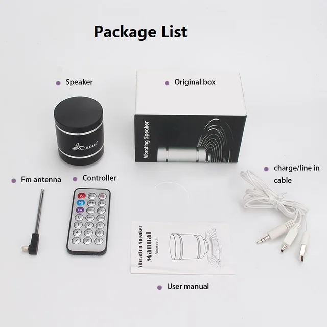 radio with wireless speakers