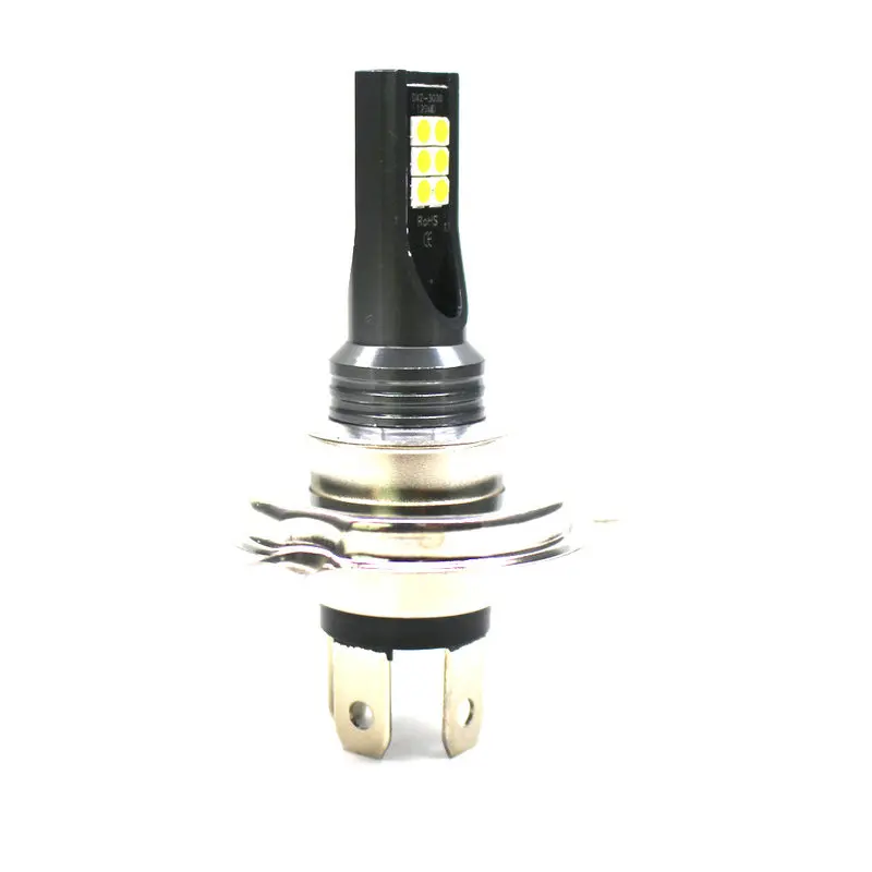 2 шт. светодиодный автомобильный супер яркий белый H4 3030 12SMD Автомобильный светодиодный противотуманный светильник