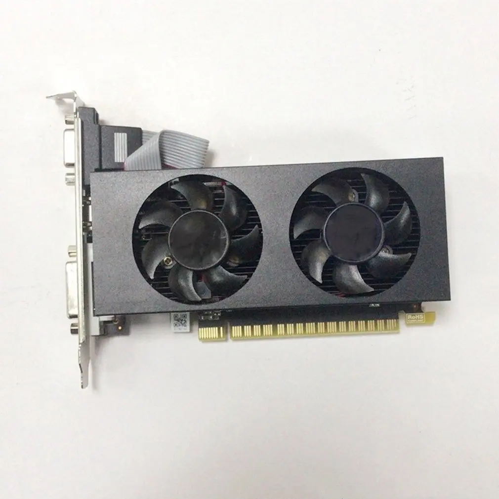Видеокарта GTX 750Ti 4 Гб 5000 бит 750 МГц GDDR5 низкопрофильная для карт NVIDIA VGA мощнее чем Ti 2