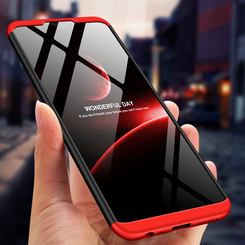 360 full Protection Case For Redmi 8A Phone 3 in 1 Matte Hard Plastic Back Cover Xiaomi 7A 7 A Shockproof |