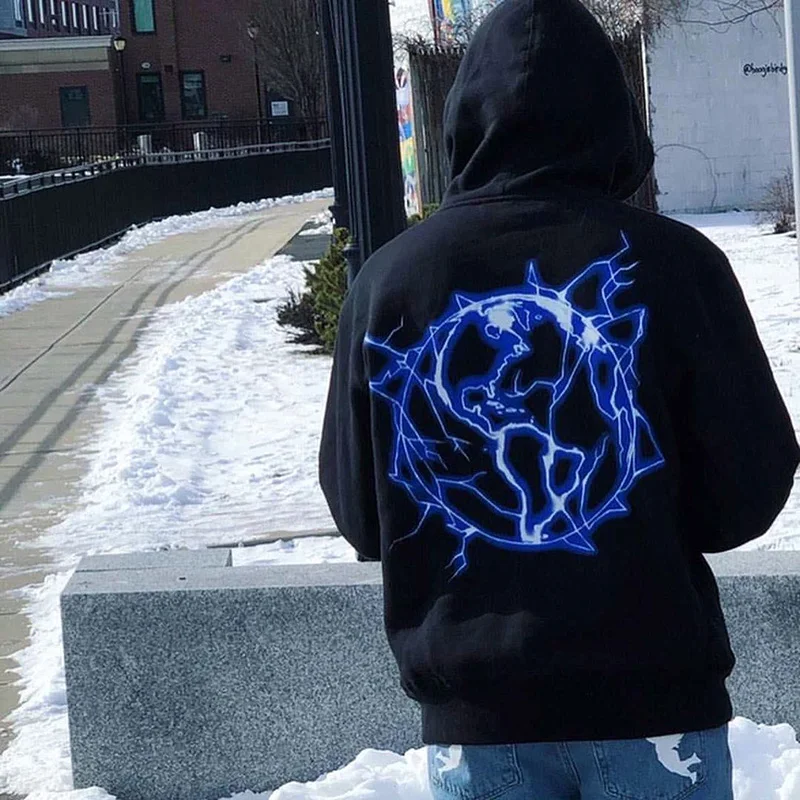 revenge lightning hoodie