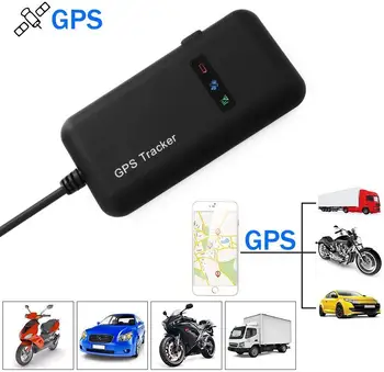 

Mini GPS Tracker Vehicle Trackers With Relay Real-Time tracking Cut Off Fuel & Power Remotely Overspeed ACC Alarm for Ca